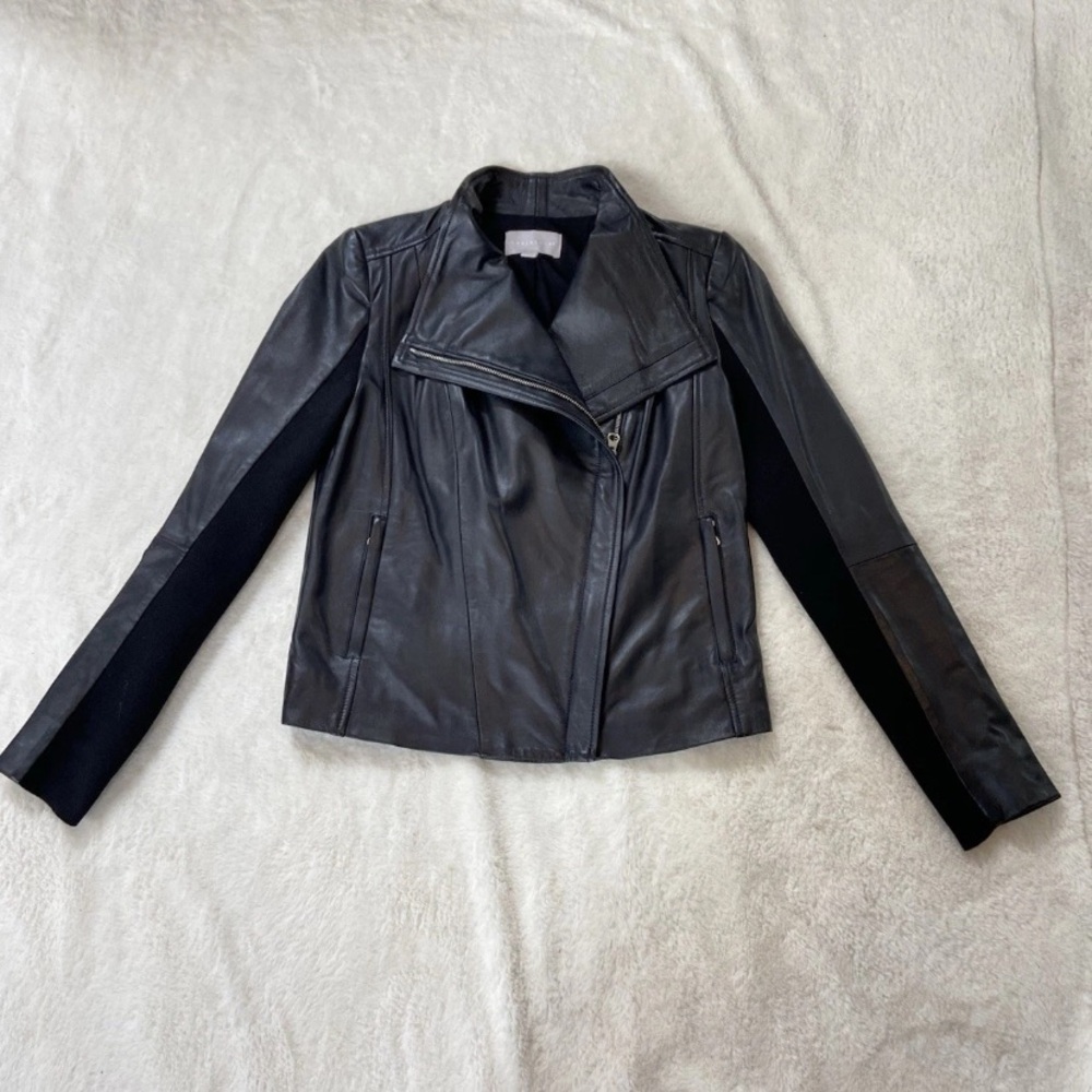 Women's Black Leather Jacket